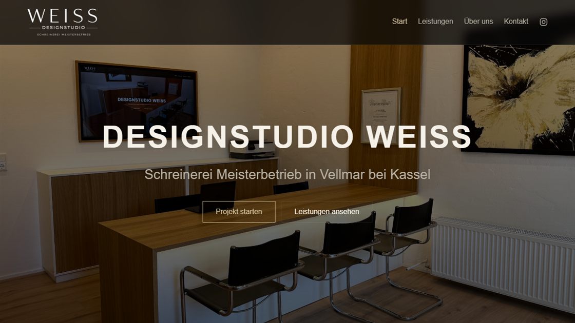 Vorschau der Website von Designstudio Weiss